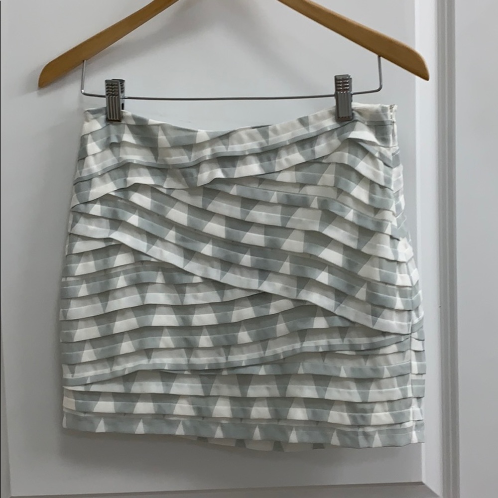 ARMANI EXCHANGE PLEATED MINI SKIRT
